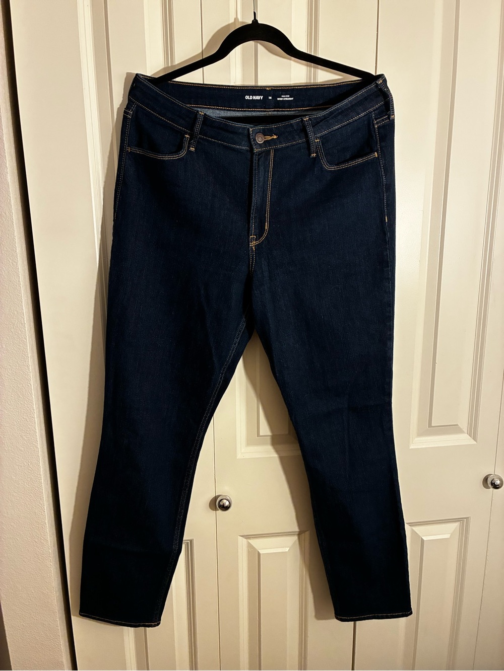 Old Navy Women’s Dark Indigo Skinny Jeans